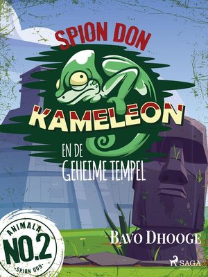 cover image of Spion Don Kameleon en de geheime tempel